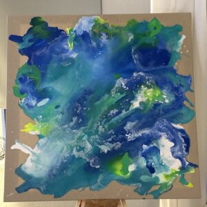 Blaue Sonnenstrahlen